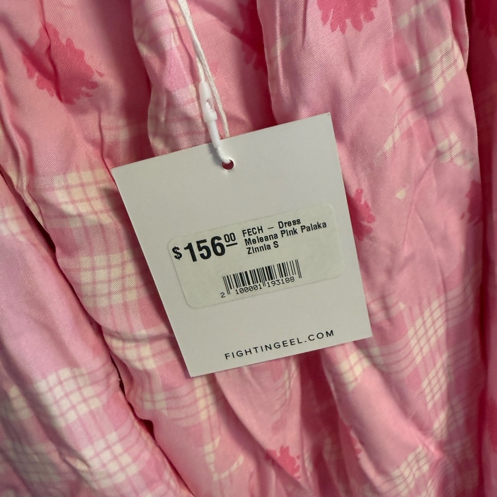 🩷 Fighting Eel Pink Palaka Dress 🩷 - Picture 3 of 3